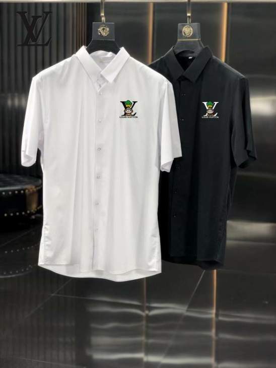 Picture of LV Shirts Short _SKULVShirtm-4xl25t0228605